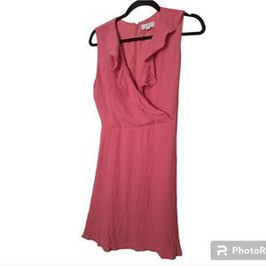 Loft Outlet Coral Sleeveless Dress